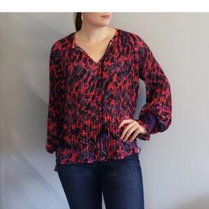 Derek Lam 10 Crosby Helena
Pleated Blouse